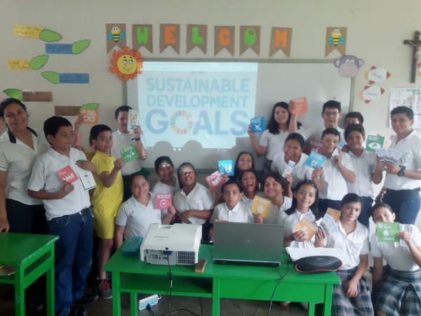 Teaching the SDGs with elementary 
